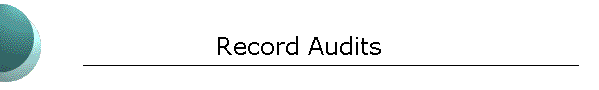 Record Audits